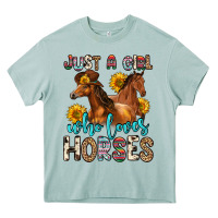 Arona just a girl who loves horses Heavy Core Tee - Zillion Design Studio