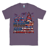 Lavender god bless america Classic Tee - NancyCooperArtShop