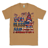 Toasted Coconut god bless america Classic Tee - NancyCooperArtShop