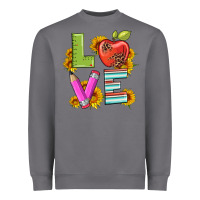 Storm love with pen and  serape leopard Heavyweight Sweatshirt - Artiststas