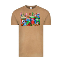 Vintage Camel christmas stitch coffee Vintage Tee - Jasminsmagicworld