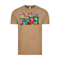 Vintage Coffee christmas stitch coffee Vintage Tee - Jasminsmagicworld