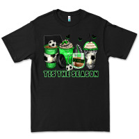 Black tis' the season soccer coffee cups Premium Tee - Zillion Design Studio