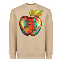 Mushroom leopard turquoise glitter serape Heavyweight Sweatshirt - Artiststas