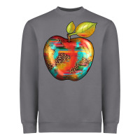 Storm leopard turquoise glitter serape Heavyweight Sweatshirt - Artiststas