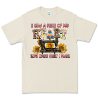 Bone i sew a piece of my heart into every quilt i make Premium Tee - AdoDesignShop