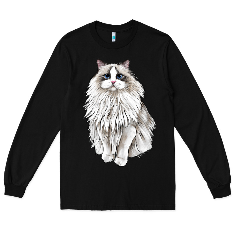 Ragdoll Cat Long Sleeve Tee by LillyAllenDesigns | Teevron