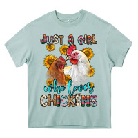 Arona just a girl who loves chickens Heavy Core Tee - Zillion Design Studio