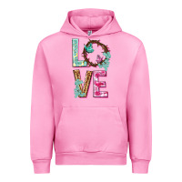 Fuchsia Pink Love crown of the thorns Easter Day Urban Hoodie - HowdyJamesFarm