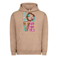 Pigment Burro Love crown of the thorns Easter Day Urban Hoodie - HowdyJamesFarm