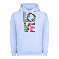 Pigment Grape Ice Love crown of the thorns Easter Day Urban Hoodie - HowdyJamesFarm
