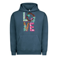 Pigment Midnight Navy Love crown of the thorns Easter Day Urban Hoodie - HowdyJamesFarm