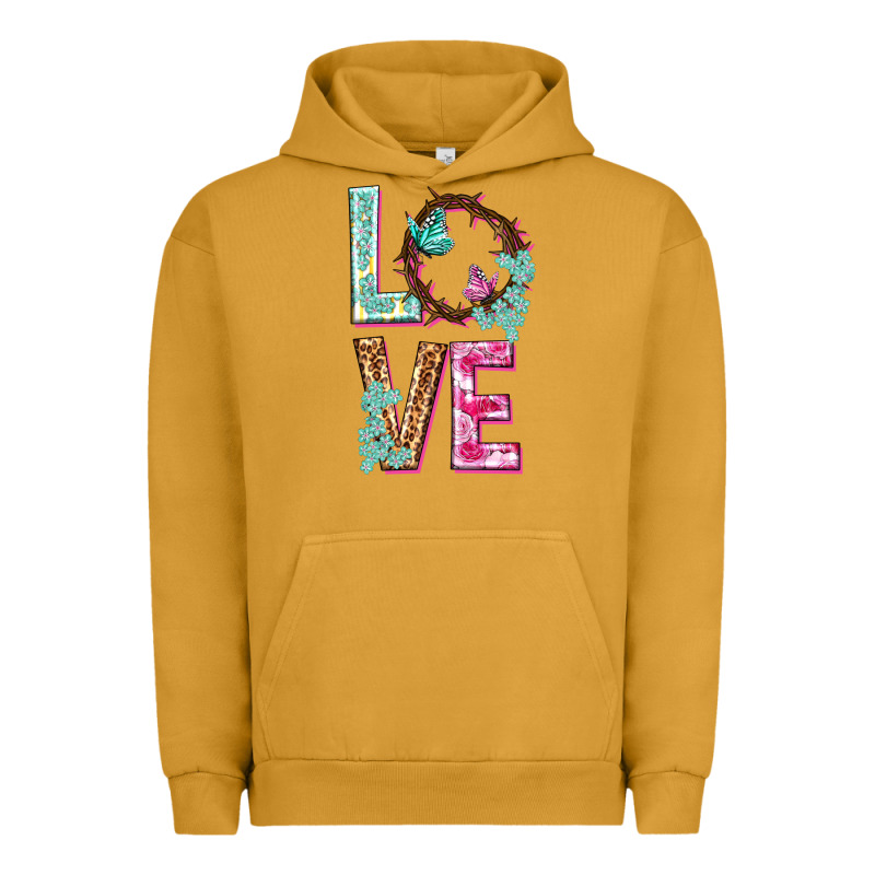 Love Crown Of The Thorns Easter Day Urban Hoodie by HowdyJamesFarm | Teevron