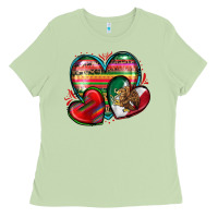 Matcha mexican hearts Ladies Tee - Zillion Design Studio