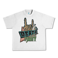 Lunar Rock death of the party white Urban Heavy Tee - JahusDesignShop