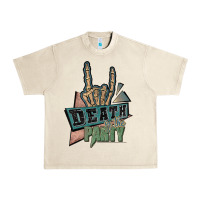 Sandshell death of the party white Urban Heavy Tee - JahusDesignShop