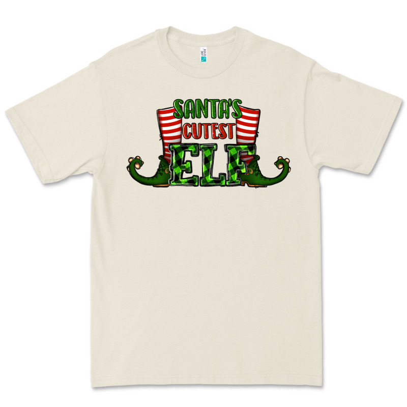 Santa's Cutest Elf Christmas Premium Tee by RanaPortraitStore | Teevron