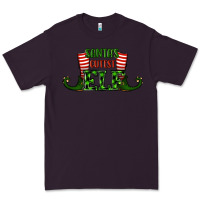 Plum santa's cutest elf christmas Premium Tee - RanaPortraitStore