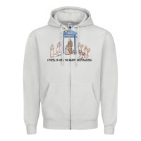 Dove Grey a thrill of hope nativity Zipper Hoodie - MaliasSmallBusiness