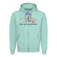 Seafoam a thrill of hope nativity Zipper Hoodie - MaliasSmallBusiness