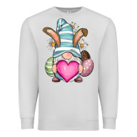 Dove Grey Easter gnome Premium Sweatshirt - RanaPortraitStore