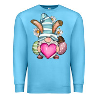 Ocean Blue Easter gnome Premium Sweatshirt - RanaPortraitStore