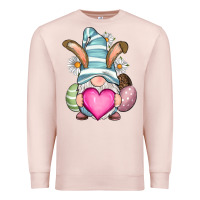 Pale Pink Easter gnome Premium Sweatshirt - RanaPortraitStore