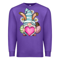 Purple Easter gnome Premium Sweatshirt - RanaPortraitStore