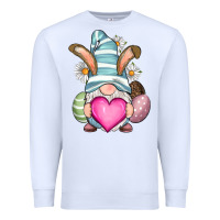 White Easter gnome Premium Sweatshirt - RanaPortraitStore