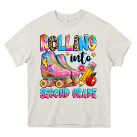 Cream rolling into second grade Heavy Core Tee - texasbilliewilder