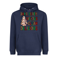 Navy dang debbie christmas tree cake Heavyweight Hoodie - Jasminsmagicworld