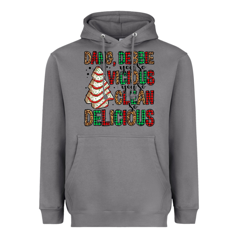 Dang Debbie Christmas Tree Cake Heavyweight Hoodie by Jasminsmagicworld | Teevron