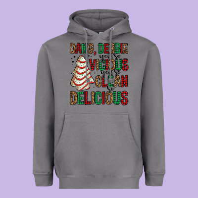 Dang Debbie Christmas Tree Cake Heavyweight Hoodie Designed By Jasminsmagicworld