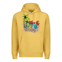 Antique Gold take it easy Premium Hoodie - NancyCooperArtShop