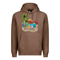 Chestnut take it easy Premium Hoodie - NancyCooperArtShop