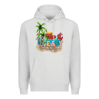 Dove Grey take it easy Premium Hoodie - NancyCooperArtShop