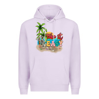 Lilac take it easy Premium Hoodie - NancyCooperArtShop