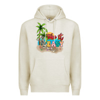 Oatmeal Heather take it easy Premium Hoodie - NancyCooperArtShop