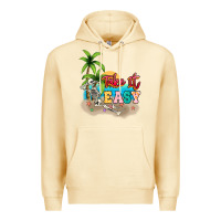 Pina Colada take it easy Premium Hoodie - NancyCooperArtShop