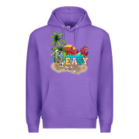 Purple take it easy Premium Hoodie - NancyCooperArtShop
