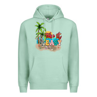 Seafoam take it easy Premium Hoodie - NancyCooperArtShop