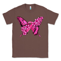 Chestnut pink ribbon breast cancer butterfly Classic Tee - Jasminsmagicworld