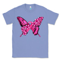 Colony Blue pink ribbon breast cancer butterfly Classic Tee - Jasminsmagicworld