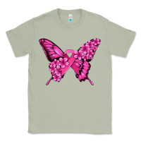 Matcha pink ribbon breast cancer butterfly Classic Tee - Jasminsmagicworld
