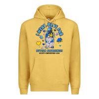 Antique Gold i wear blue for autism awareness Premium Hoodie - JahusDesignShop