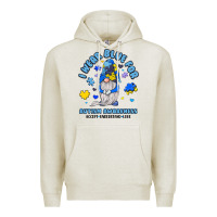 Oatmeal Heather i wear blue for autism awareness Premium Hoodie - JahusDesignShop