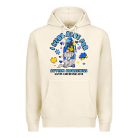 Tofu i wear blue for autism awareness Premium Hoodie - JahusDesignShop