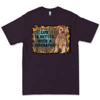 Plum life is better with a cockapoo Premium Tee - RanaPortraitStore