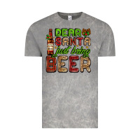 Cloud Rock dear santa just bring a beer with a beer bottle Vintage Tee - AdoDesignShop