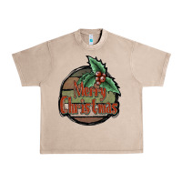 French Oak Merry Christmas Urban Heavy Tee - JahusDesignShop